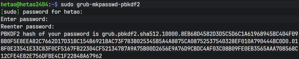 Ubuntu24.04启动保护实验